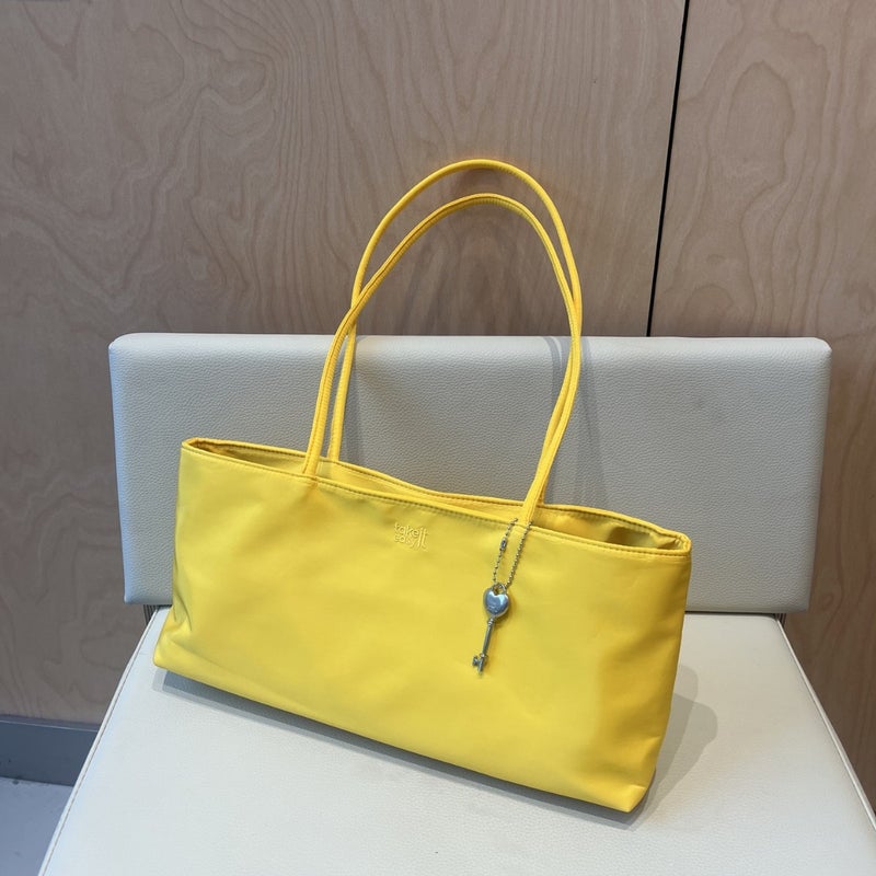 Korean Blogger Style Oxford Cloth Shoulder Tote Bag - Image 1