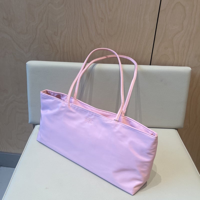 Korean Blogger Style Oxford Cloth Shoulder Tote Bag - Image 4