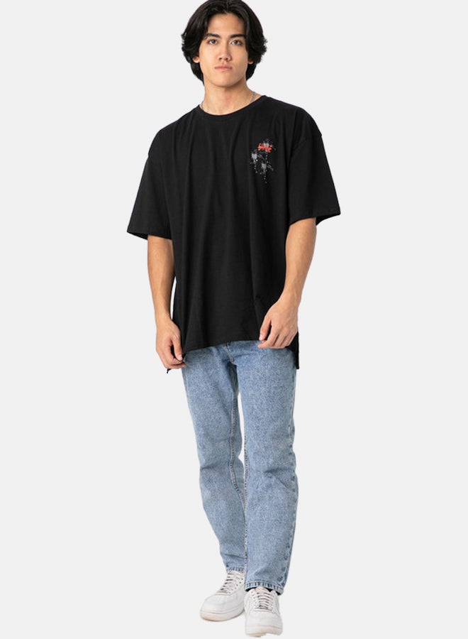 ماركو برجامو تي شيرت أسود - Image 1