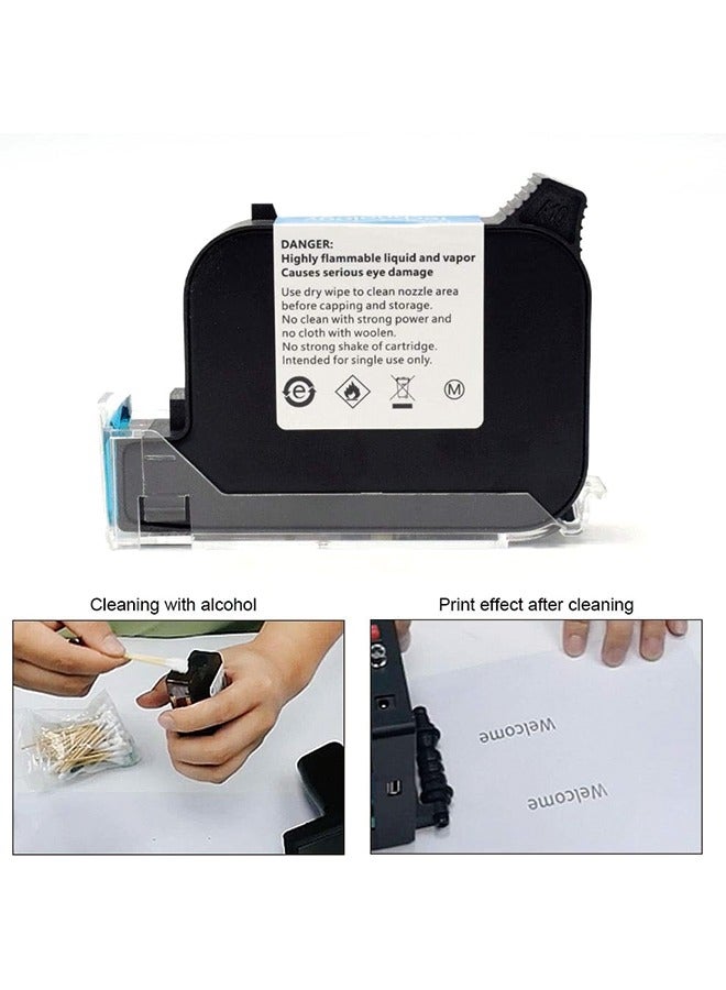 Original Portable Ink Cartridge Quick-Dry Replacement 42ml Ink Cartridge for Handheld Inkjet Printer Coding Machine（Red） - Image 3