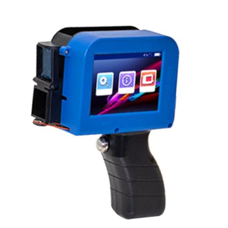 Compact Handheld Printer Tool Portable Inkjet Printer with HD LED Touch Screen for Various Surfaces Wireless Data Import - Image 1