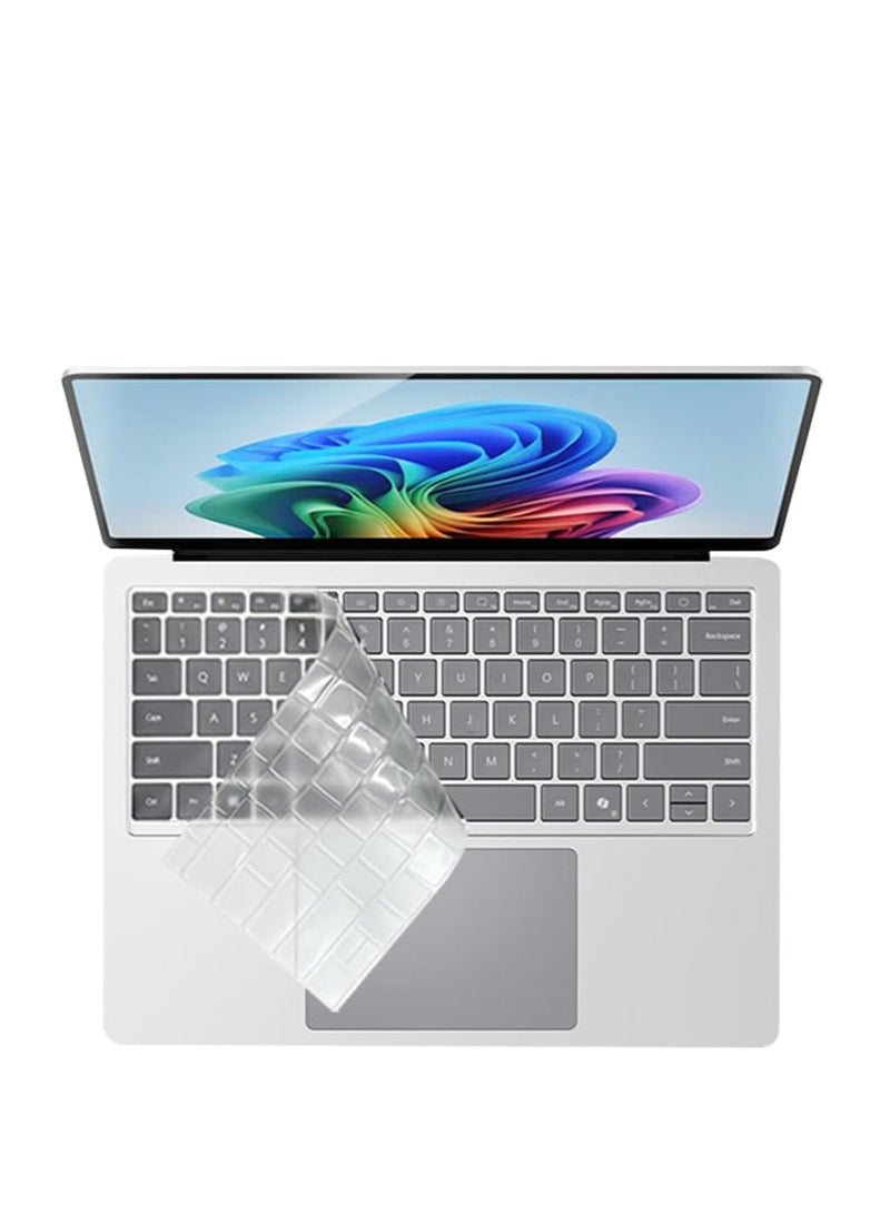 1Pack Keyboard Cover Protector Skin for Microsoft 2024 Surface Laptop (7th Edition Copilot+ PC) 13.8"/15", US English Layout, Ultra Thin Protective High Transparency TPU Keyboard Film - Image 4