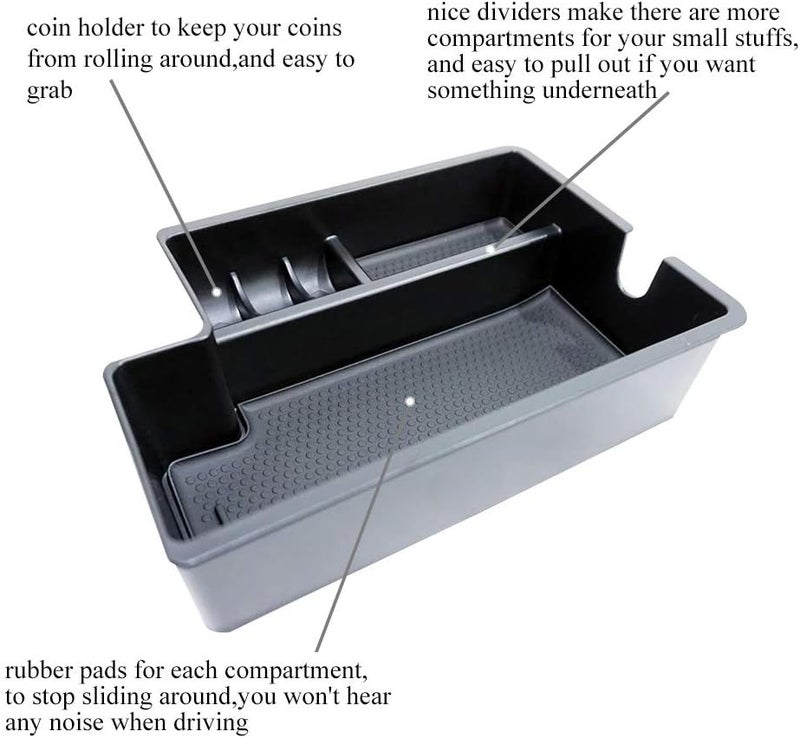 Vesul Armrest Storage Box for Mitsubishi Outlander Sport - Image 2