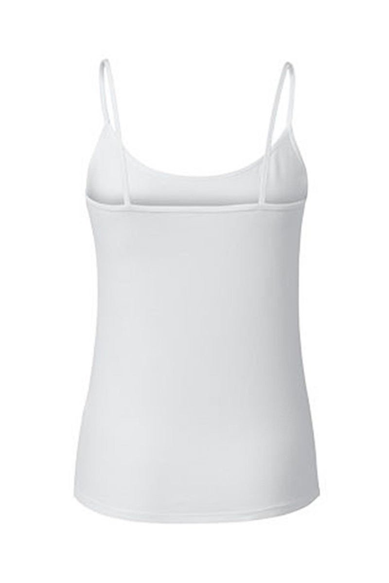 Tchibo Women 2 Piece Scoop Neck Sleeveless Top, White - Image 4