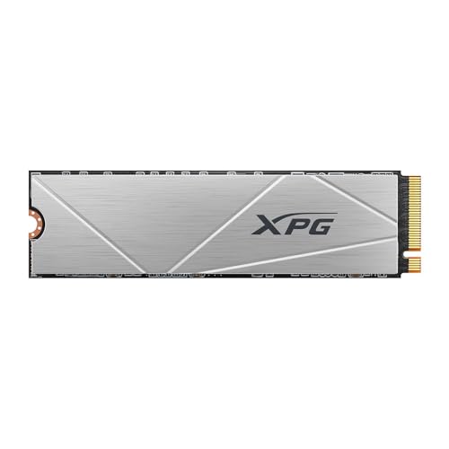 ADATA XPG GAMMIX S60 1TB M.2 2280 Internal Solid State Drive/SSD with NVMe PCIe Gen4 x4, speeds Upto Read/Write - 5000/3200 MB/s Compatible with PC and Laptop - AGAMMIXS60-1T-CS - Image 1