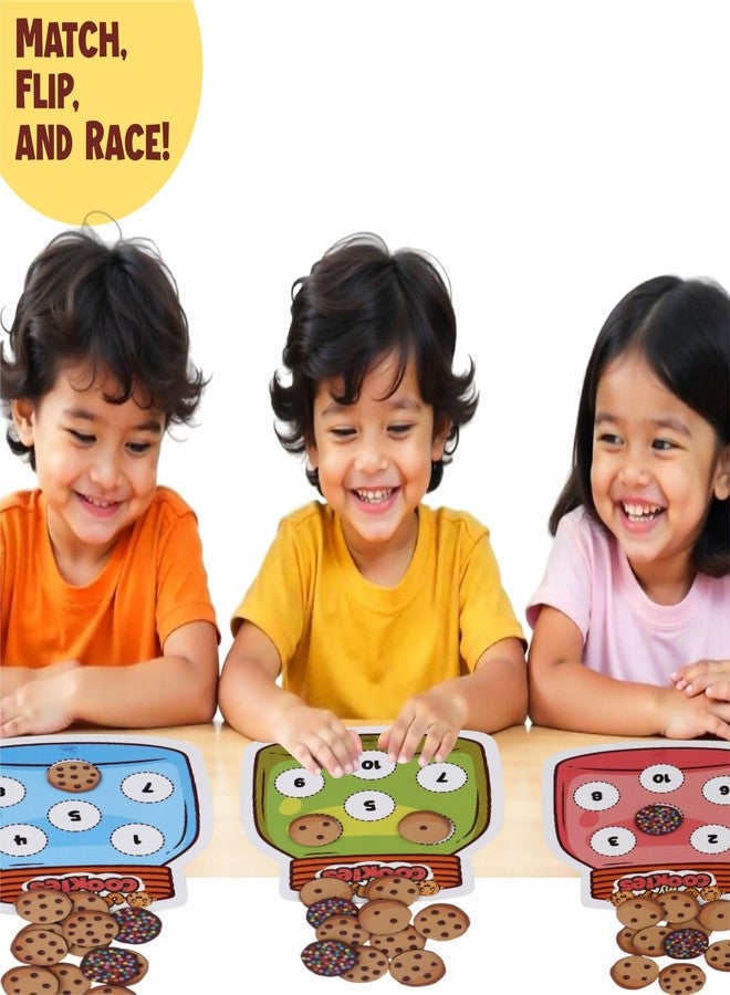 مجموعة ألغاز تعليمية من برين باسكت - عدّ الكعكات ورحلة حافلة قوس قزح | ألعاب خشبية للذاكرة والتعلم للأطفال (من 2 إلى 8 سنوات) | لعبة ألغاز وسكرابل للأطفال - Image 3