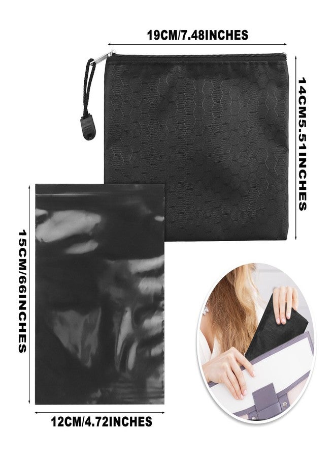 FAOEHN Tampon Disposal Bags Pack of 101,Black Sealable and Prevents Odours Feminine Hygiene Disposal Bag with Storage Bag 4.7x6 inches Opaque Sanitary Trash Bags for Tampons,Hygienic Products - Image 4