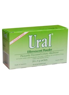 Ural ural effervescent powder sachets 28's 