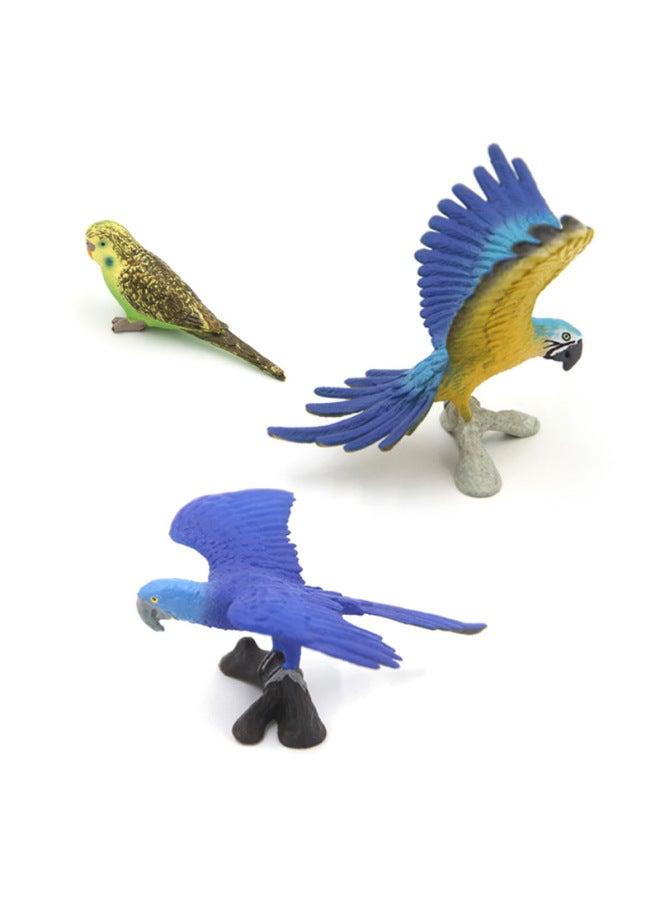 Simulation Animal Model Wild Animal Marine Life Home Decoration Children's Early Education Toys-Color:M4274b Siamese Cat - Image 5