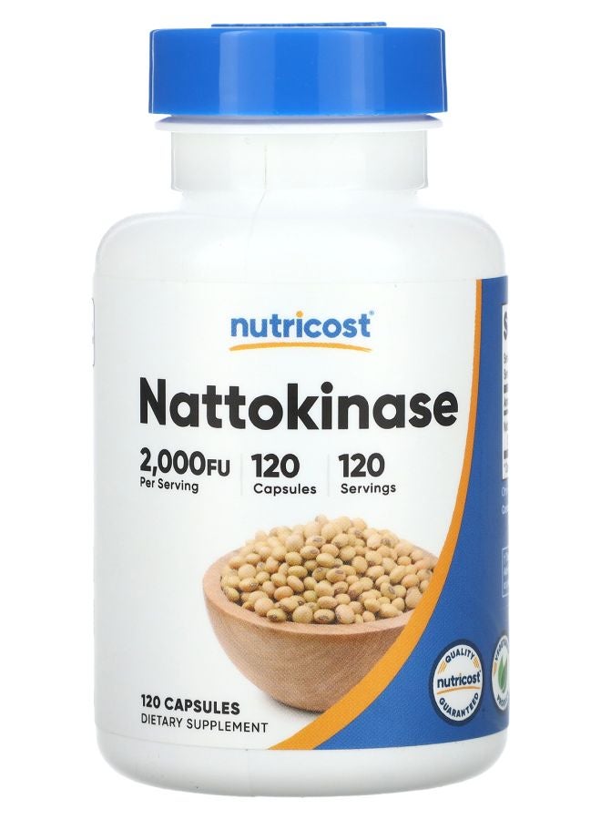 Nutricost Nattokinase 2000 FU 120 Capsules