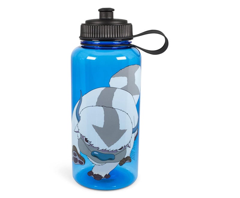 Silver Buffalo Avatar: The Last Airbender Appa Paw Up 33-Ounce Sports Water Bottle | BPA-Free Plastic Water Jug With Spout Lid | Hydration For Outdoor Activities  Gym | Official Nickelodeon Drinkware  Anime Gifts - Image 1