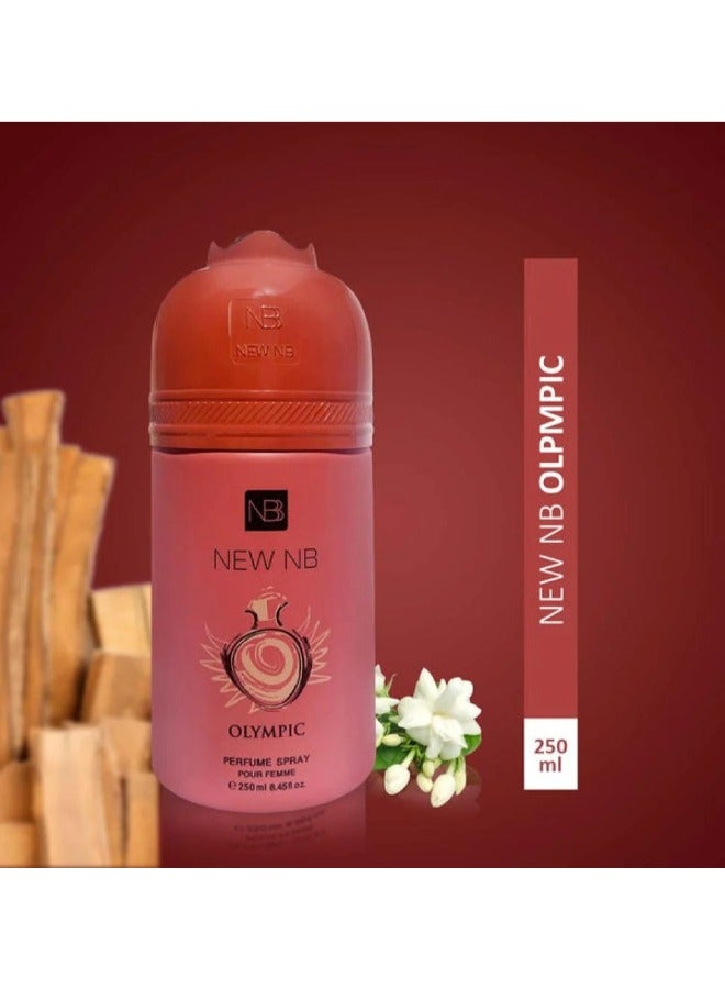 NEW NB Unbranded Olympic Deodorant Perfume pour Femme - Refreshing Scent for Women 250ml - Image 2