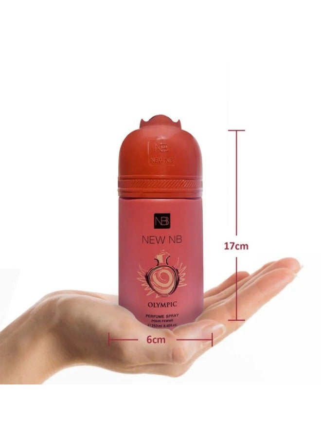 NEW NB Unbranded Olympic Deodorant Perfume pour Femme - Refreshing Scent for Women 250ml - Image 3