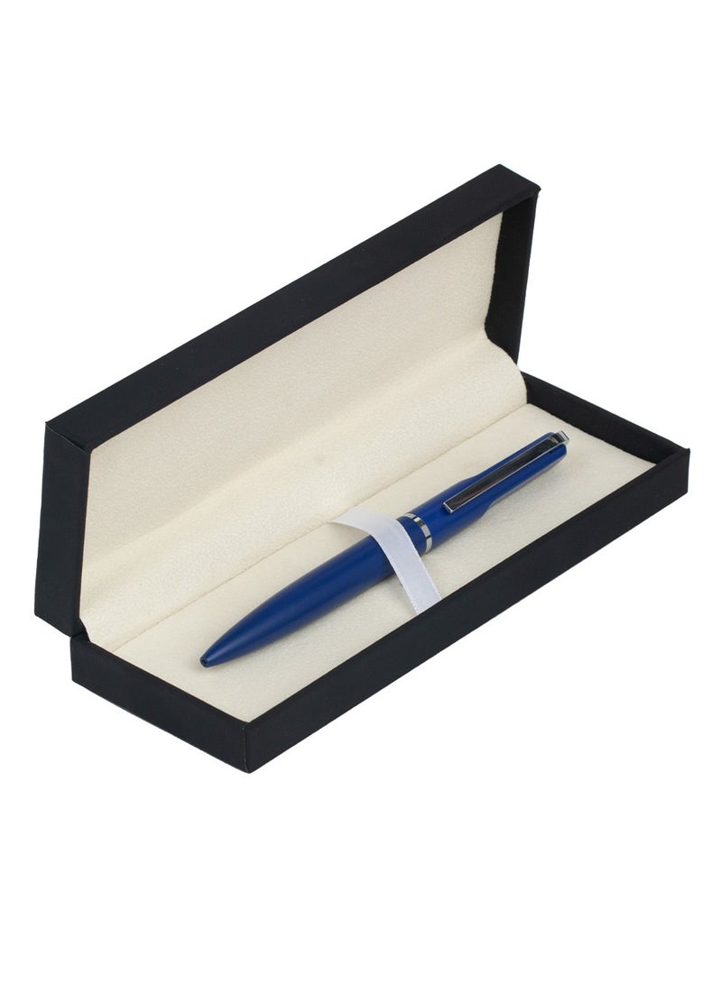 آر إس قلم رجالي فونيم فضي وازرق بحبر جاف بلون أزرق - Image 4