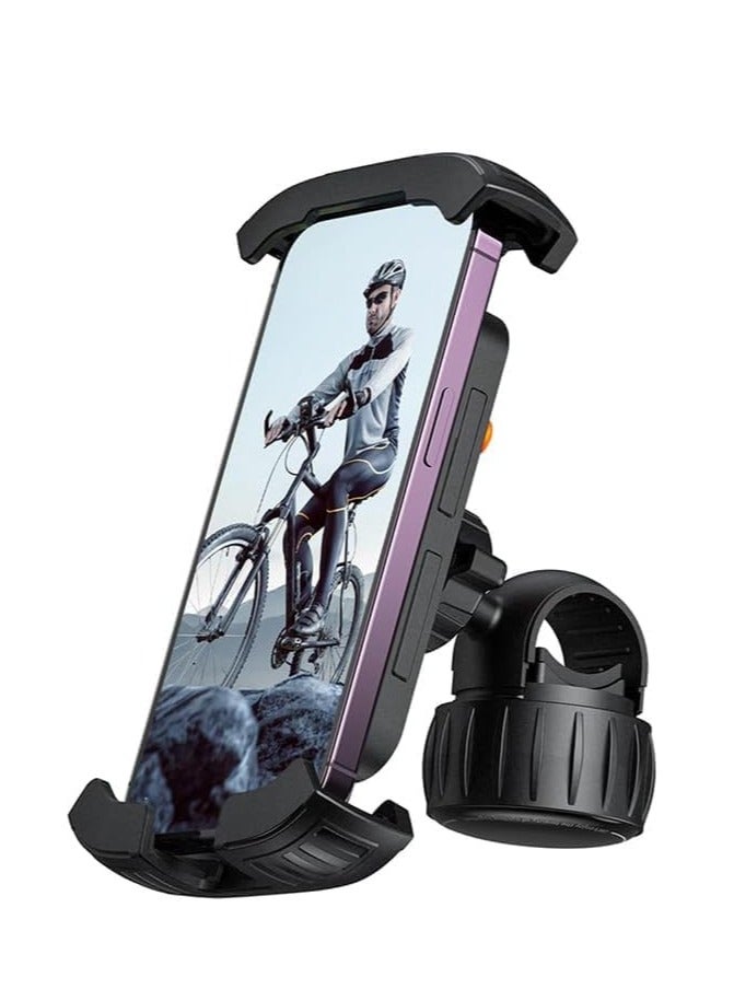 Baseus QuickGo Series Bike Phone Mount Cluster Black - Image 1