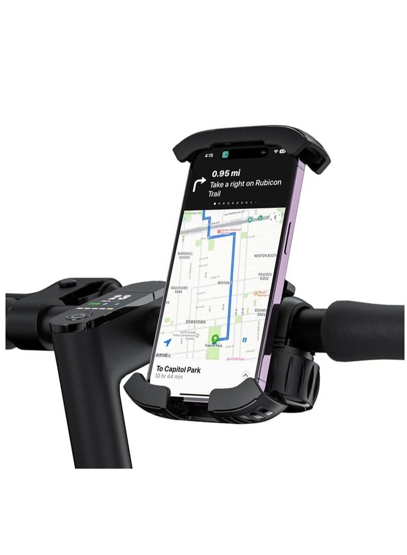 Baseus QuickGo Series Bike Phone Mount Cluster Black - Image 2