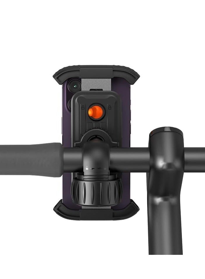 Baseus QuickGo Series Bike Phone Mount Cluster Black - Image 3