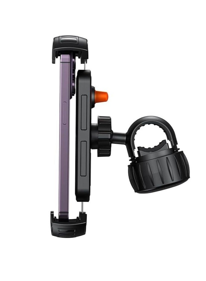 Baseus QuickGo Series Bike Phone Mount Cluster Black - Image 5