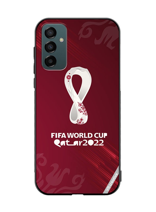 VR CREATIVE Protective Case Cover For Samsung Galaxy F23 Qatar World Cup Design Multicolour - Image 1