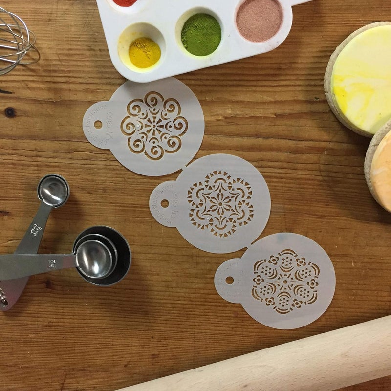 Designer Stencils Mini Crochet Cookie Stencil Set by Designer Stencils - Image 3