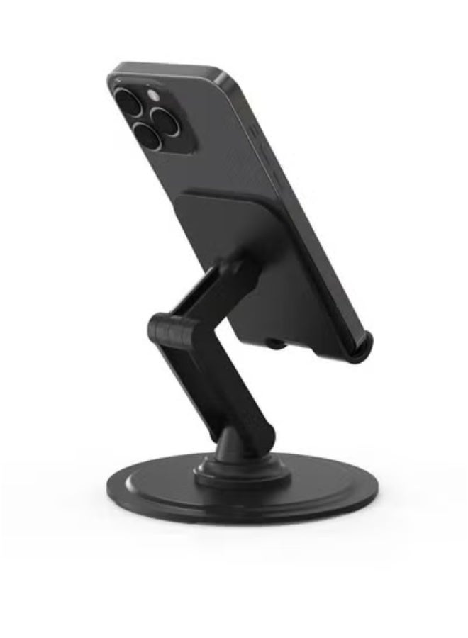 تايجر Phone Stand for Desk – 360° Rotating Foldable Cell Phone Holder | Adjustable & Portable Desktop Stand Compatible with iPhone 16, 15, 14, 13 Pro Max, Samsung S25, S24, S23 Ultra, Tablets & iPads (4–10 Inches) | Stable, Compact & Space-Saving Design for Home or Office - Image 1