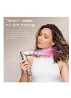 Shark FlexStyle Air Styling & Drying System, 5 in 1 Hair Dryer Curly Brush & Multi-Styler with Auto-Wrap Curlers, Paddle Brush, Oval Brush, Concentrator Attachment  - Image 4