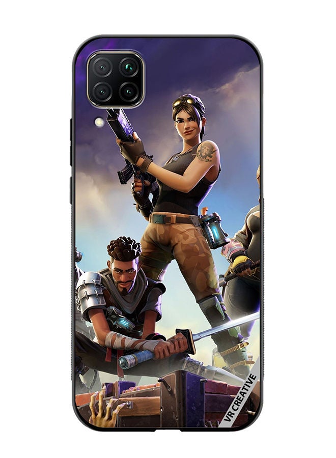 VR CREATIVE Protective Case Cover For Huawei Nova 7i/P40 Lite Fortnite Design Multicolour - Image 1