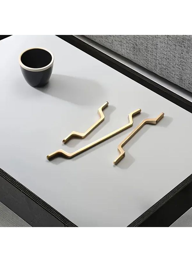 8pcs Aluminum Alloy Cabinet Handles 96mm Spacing European Style Drawer Pulls Kitchen Hardware - Image 3
