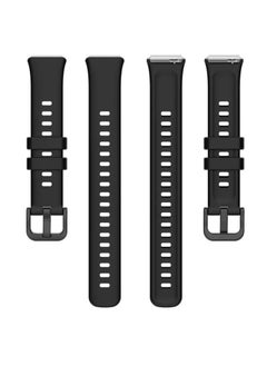 Rabos Huawei Band 7 Watch Strap Sport Silicone Replacement Band Bracelet Adjustable Wristband with Buckle Closure  - Image 2