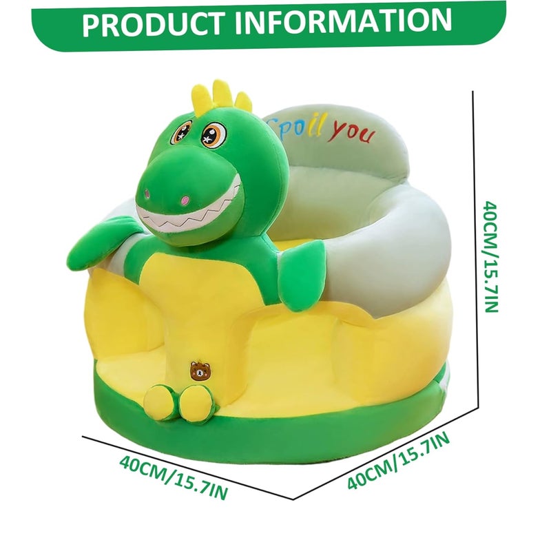 Baby Sit Up Chair Plush Dinosaur Infant Support Sofa For Bedroom Living Room Nursery - Image 3