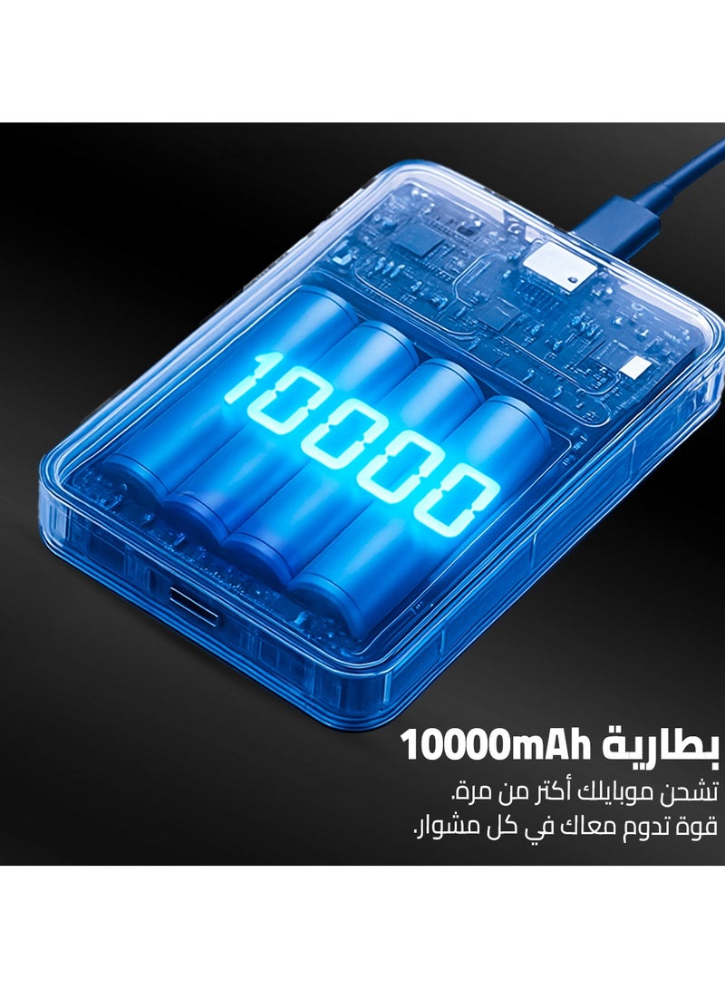 cardoo باور بانك 10K فضي - Image 3