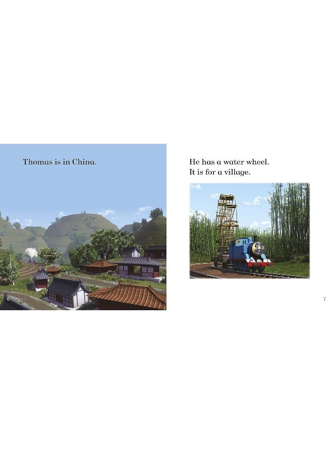 Ladybird Readers Beginner Level - Thomas the Tank Engine - Thomas and the Water Wheel (ELT Graded Reader) - Image 2
