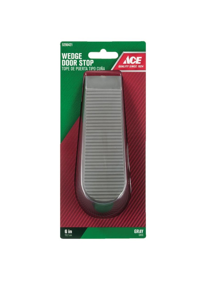 Ace Rubber Wedge Door Stop Wedge 15.24cm