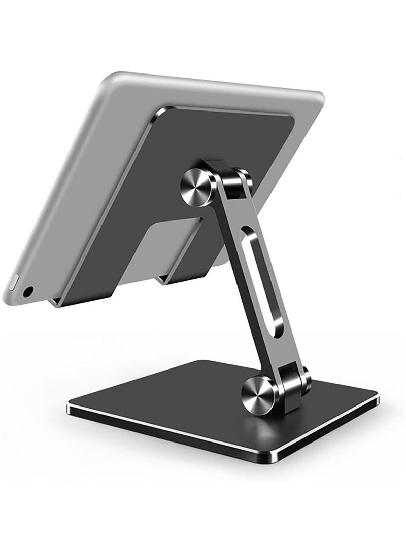 GGOOT Premium Aluminum Alloy Tablet Bracket Desktop Folding Rack Portable Adjustable Tablet Stand  - Image 3