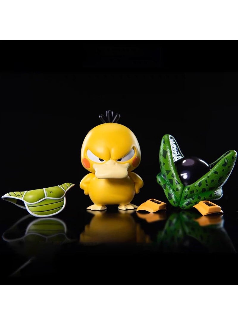 عام **تمثال بسي داك للسيارات والمكاتب - تصميم لطيف قابل للإزالة والتركيب، مثالي لتزيين السيارة والمكتب** - Image 1