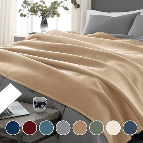 Vellux WestPoint Home Vellux Nylon Blanket Color: Tan, Size: King - Image 2