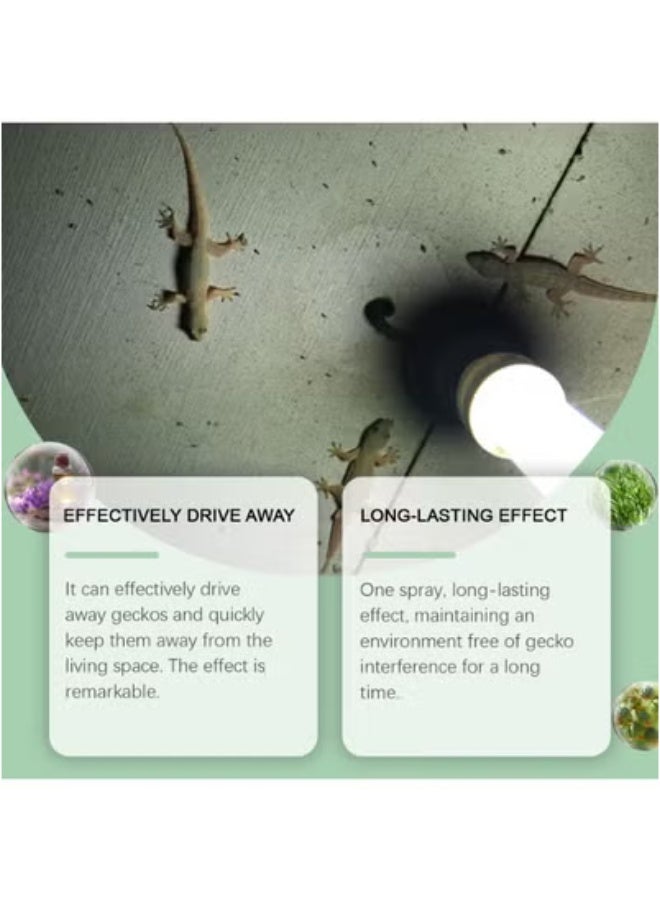 هوزونكس طارد حشرات جيكو من هوزونكس للاستخدام اليومي، مناسب للاستخدام الداخلي، لا يسبب أي إزعاج للوزغ، بخاخ منزلي 50 مل - Image 5