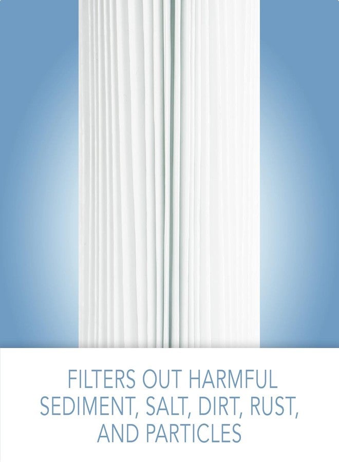 CFS - 10" x 4.5" 30 Micron Compatible Water Filters for HDX HDX4PF4 Pleated High Flow Whole House Filter, Reduces Sediment, 3-Pack - Image 4