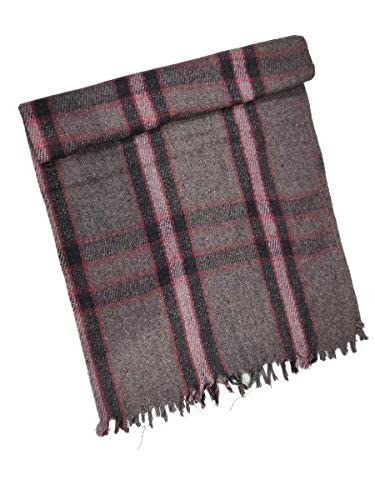 CHANDRAVATI Woolen Acrylic, Warm and Comfort Blanket [210cm x 125cm, Multicolor] Reversible (1) - Image 1