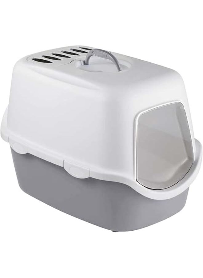 Stefanplast - Cathy Plastic Cat Litter Box With Air Filter - Image 1