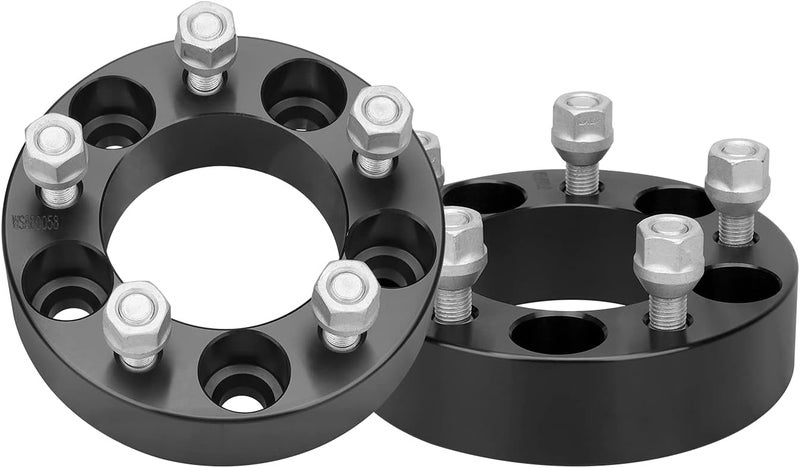 IRONTEK 1.5in Wheel Spacers 5x114.3mm (82.5mm Bore, 12x1.5 Studs) for Lexus and Toyota - 2 PCS - Image 1