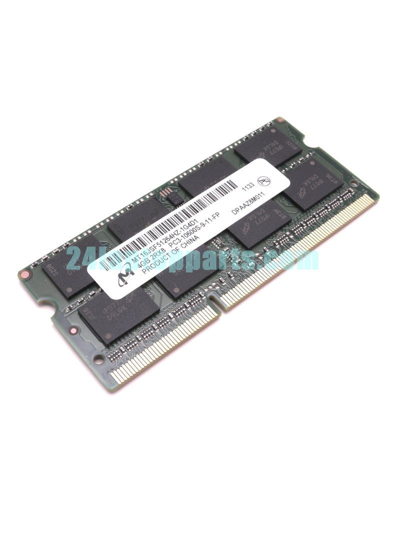 "4GB DDR3 RAM PC3-10600 204-Pin Laptop Memory SODIMM"  - Image 1