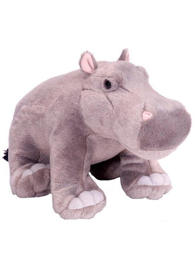 Wild Republic Hippo Plush Stuffed Animal Plush Toy Gifts For Kids Cuddlekins 12 Inches Multi  - Image 1