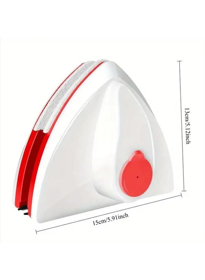Double Sided Magnetic Glass Wiper 8 15mm No Water Drops Manual Cleaning Tool - Image 4