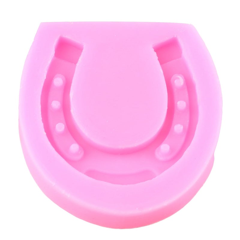 YIHUOMOLDS Horseshoe Hoof Fondant Silicone Molds For Cake Decorating Cupcake Topper Chocolate Candy Gum Paste Polymer Clay - Image 5