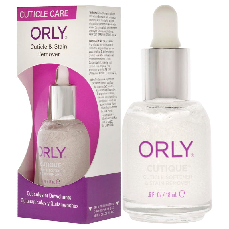 Orly Cuticle and Stain Remover by Orly for Women - 0.6 oz Nail Treatment - Image 4