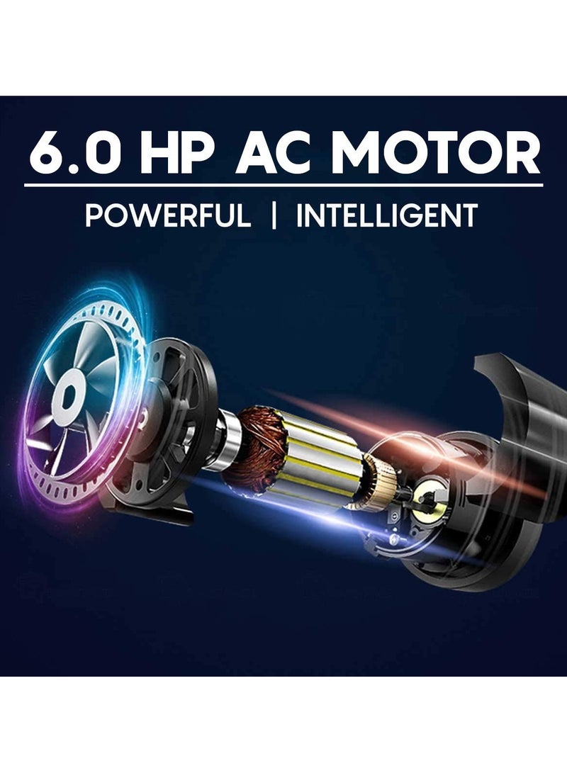 جهاز المشي الآلي PowerMax Fitness TAC-330 (بقوة 6 حصان) للاستخدام المنزلي [السرعة: 15 كم/ساعة، الحد الأقصى لوزن المستخدم: 130 كجم، قابل للطي، 12 برنامج تمرين، مشغل MP3] مساعدة مجانية في التركيب والتجربة - ضمان لمدة عام على المحرك
