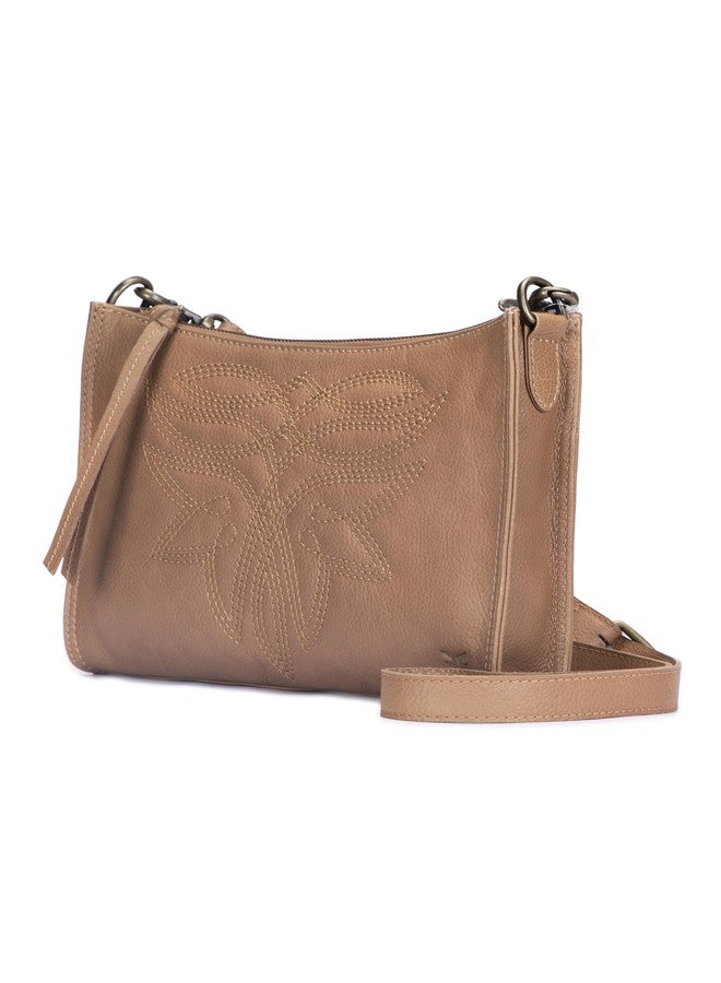 Frye Charlene Crossbody, Beige - Image 4
