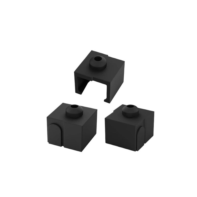 3D Printer Heater Block Silicone Cover 5pcs for Ender 3 V2 Neo 3V3 SE Extruder Protective Socks - Image 1