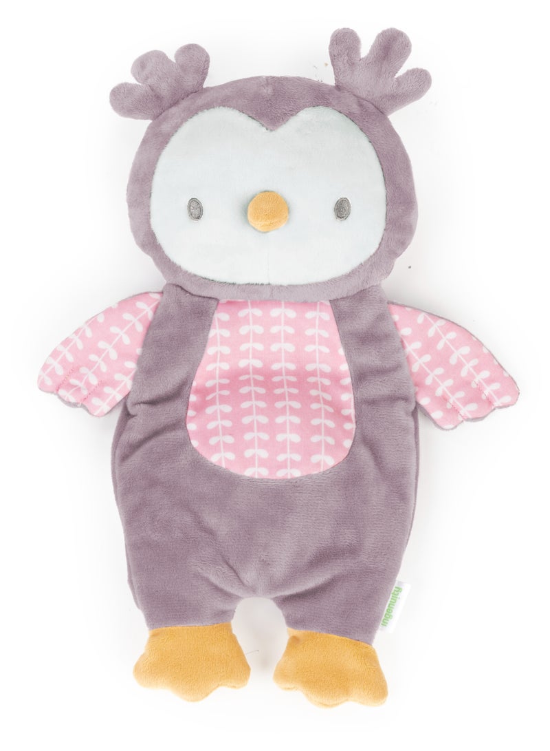 ingenuity Ingenuity - Nally The Owl Plush Lovey - Soft Bean Bag Soothing Toy - Image 1